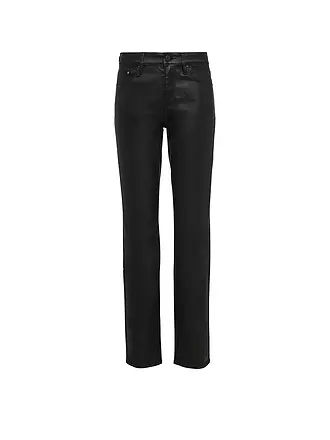S.OLIVER | Hose in Lederoptik Slim Fit | 